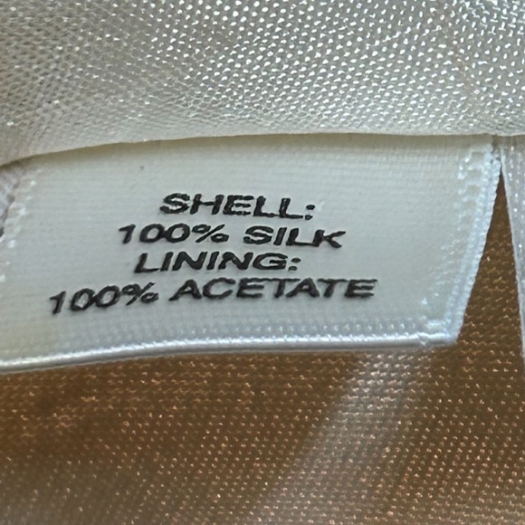 Ann Taylor Silk Print Pleated Skirt size 6 - Picture 4 of 5